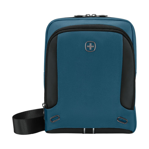 XE, Crossbody Bag with Tablet Pocket, Ocean Blue