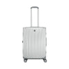 Loady, Hardside Medium with 8 Wheels/TSA Lock, Silver