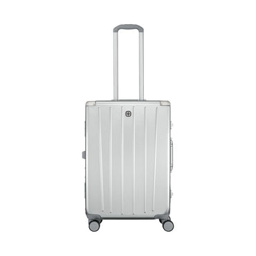 Loady, Hardside Large with 8 Wheels/TSA Lock, Silver