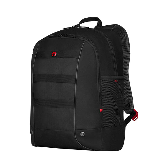 Essentials, RoadJumper Essential 16" Laptop Backpack with Tablet Pocket, Black