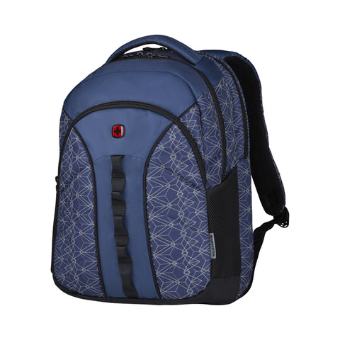 Sun 16" Laptop Backpack, Navy Geo Print