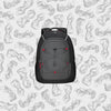 NEXT22 Mars 16 inches Laptop Backpack Polyester Black
