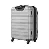 Static Medium Hardside Luggage ABS Silver