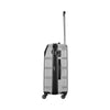 Static Medium Hardside Luggage ABS Silver