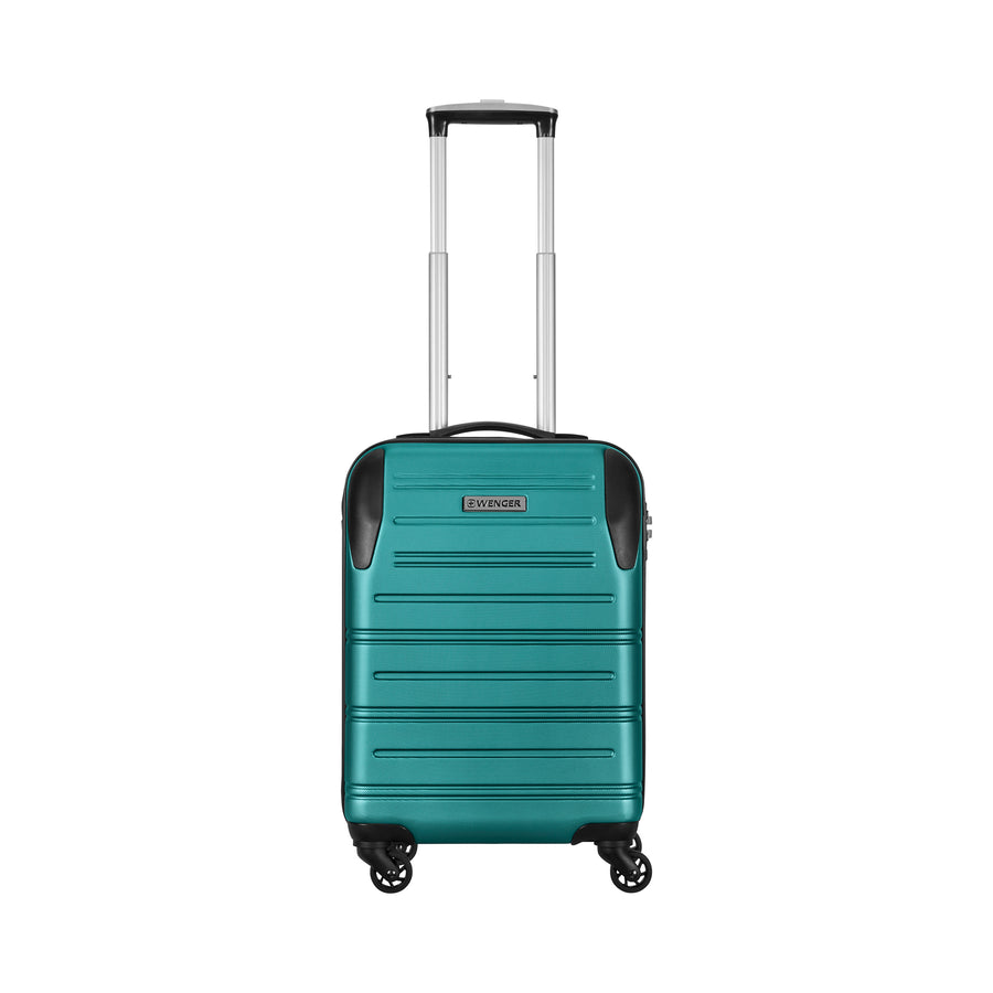 Static Carry-On Hardside Luggage ABS Blue