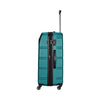 Static Large Hardside Luggage ABS Fresh Blue