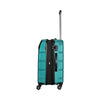 3 Pc Static Pro Cabin, Medium, Large Hardside Luggage ABS Teal
