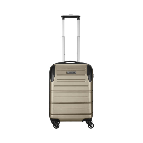 Static Carry-On Hardside Luggage ABS Gold