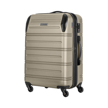 Static Medium Hardside Luggage ABS Gold