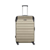 Static Large Hardside Luggage ABS Gold