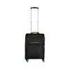 Fiero Pro Carry-on Softside Luggage Polyester Black/Green