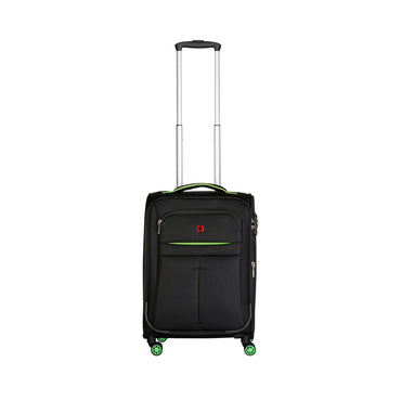 Fiero Pro Carry-on Softside Luggage Polyester Black/Green