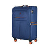 Fiero Pro Large Softside Suitcase Luggage Polyester Blue/Orange