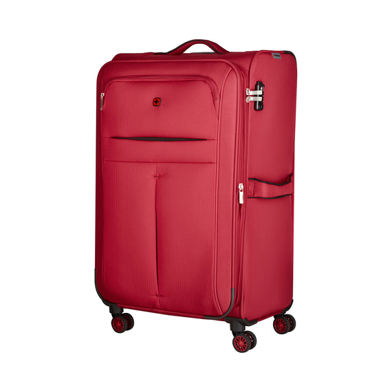 Fiero Pro Large Softside Luggage Polyester Red/Black
