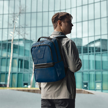 XE, XE Resist, 16" Laptop Backpack with Tablet Pocket, Ocean Blue