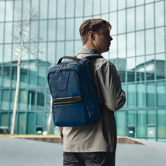 XE, XE Resist, 16" Laptop Backpack with Tablet Pocket, Ocean Blue