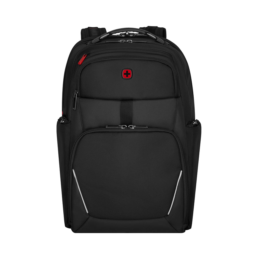 New Icons, Meteor, 17" Laptop Backpack with Tablet Pocket, Black